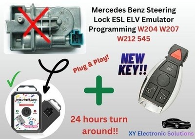Mercedes ESL baypass w204,w207,w212 + New key!!