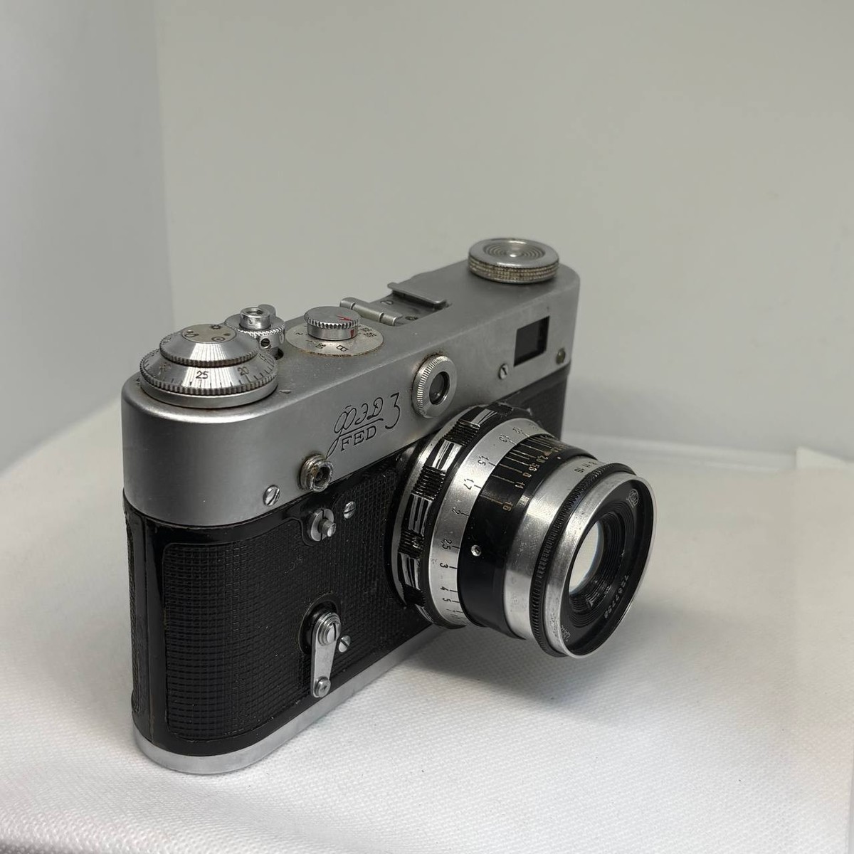 FED 3 soviet rangefinder camera 35mm professional serviced and
