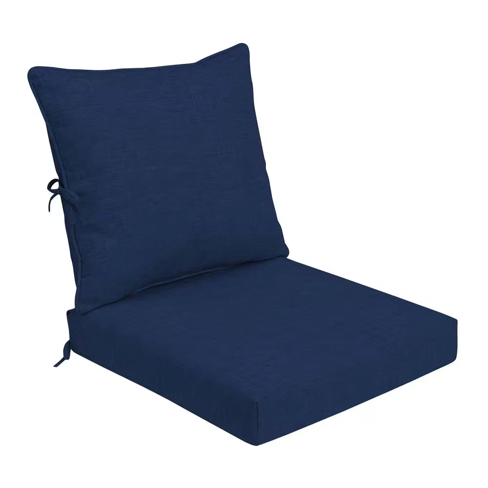 Foam Outdoor Deep Seat Cushion Set 24 X 24 Made with Profoam Rain-Proof Fade Res