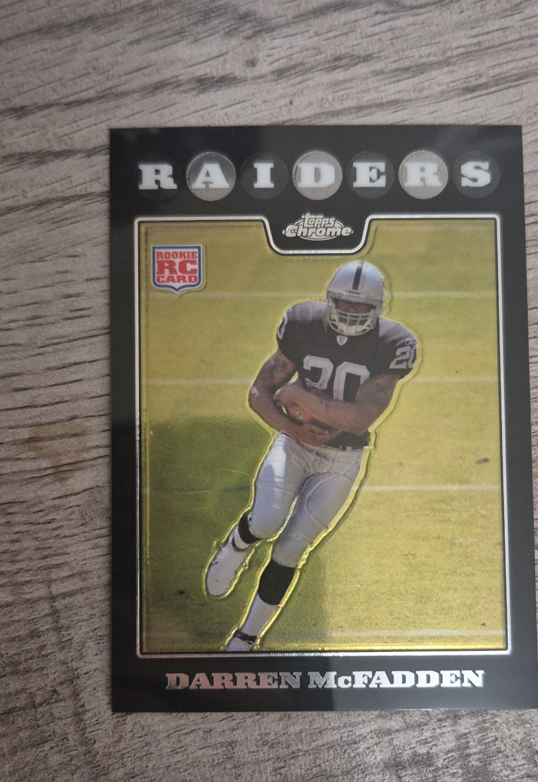 2008 Topps Chrome - Darren McFadden #TC181 Refractor (RC)