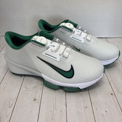 Nike Air Zoom Infinity Tour 2 BOA Golf Shoes Photon Dust/Green HQ2158-100 Sz 9