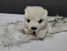 White Soft Fluffy Stuffed Animal Polar Bear From Sea World