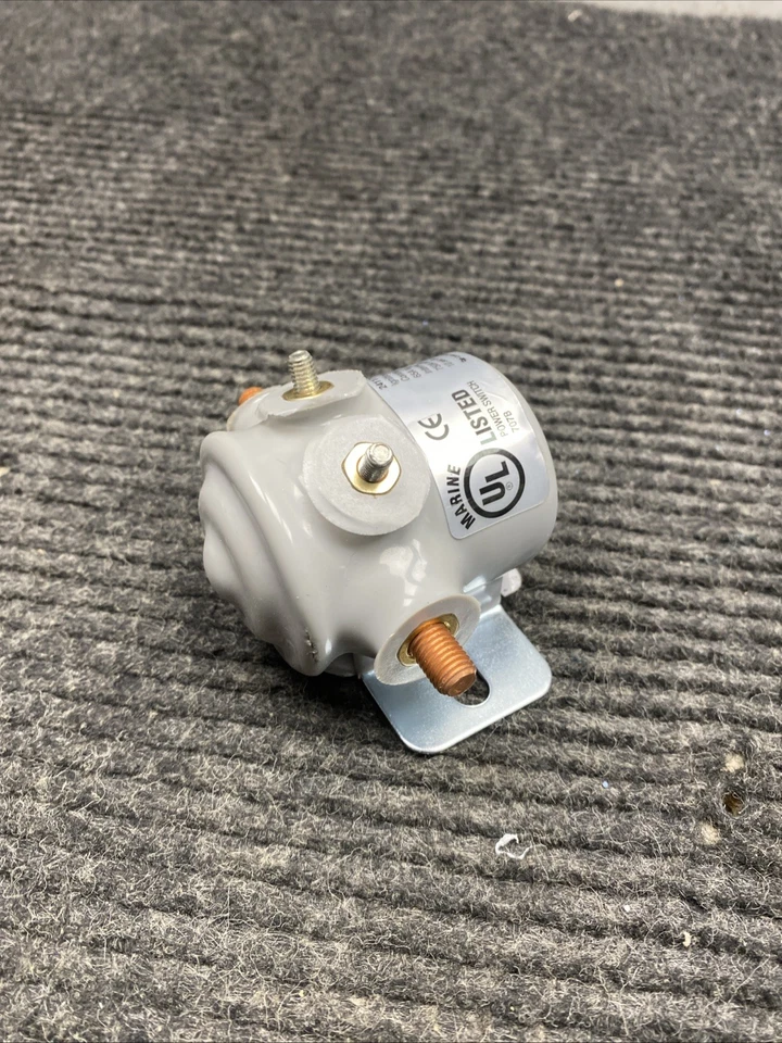 NUEVO SIN CAJA Cole Hersee 24117-01 Solenoide de Trabajo Continuo - 12V - Recubierto de PVC Foto 2 de 4