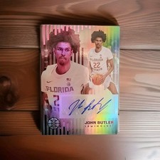 2022-23 Panini Chronicles Draft Picks- Illusions Rookie Signs Pink- John Butler 