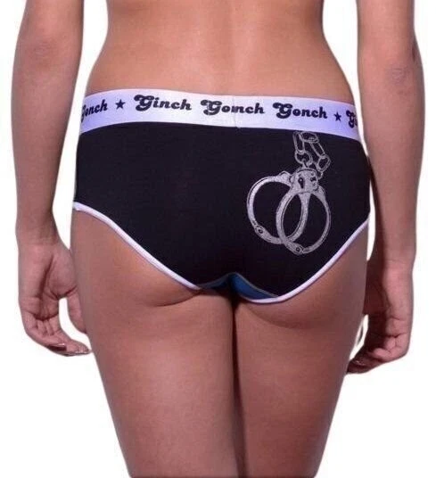 Calzoncillos para mujer Ginch Gonch Book'em Boyfriend multicolor policía bomberos XS-XL NUEVOS CON ETIQUETAS Foto 2 de 4