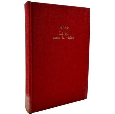 Honoré de Balzac Le lys dans la vallée französischer Roman Vintage Edition