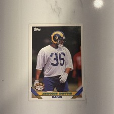 1993 Topps Jerome Bettis #166 Rookie RC HOF RAMS 