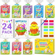 Easter Coloring Books Party Favors for Kids - Mini Water Coloring Books for K...