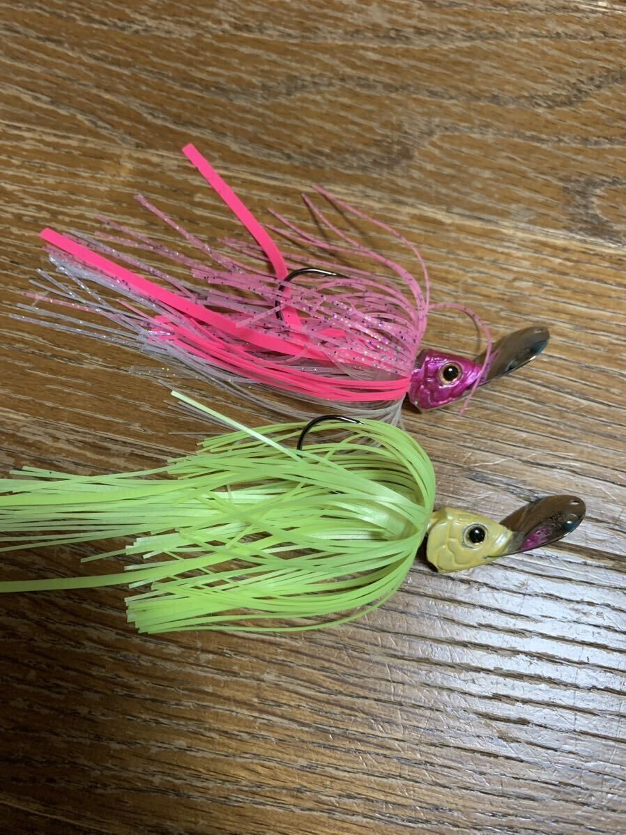 WaterLand Battle Swimmer and Armored Swimmer set of 2. Chatterbait lure - Image 2