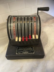 Vintage Paymaster Check Writer Protector Printer series 400