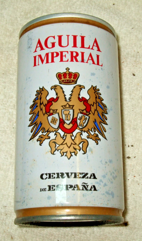 Aguila Imperial Beer Can CS Crimped Steel