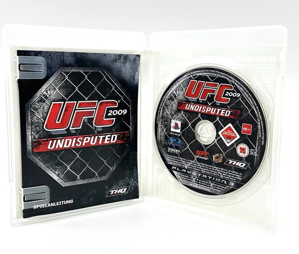 PS3 UFC 2009 Undisputed PAL Austria German UK TESTED Region Free CIB VGC - Image 3 of 4