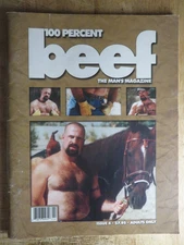 100 PERCENT BEEF #4   2002  GAY MAGAZINE