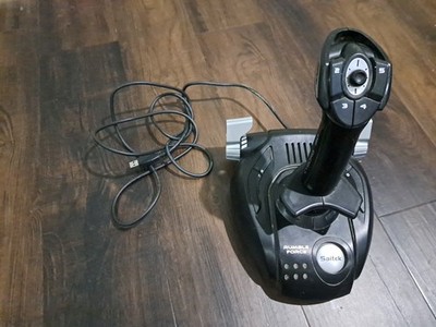Saitek Cyborg 3D RUMBLE FORCE Gaming Joystick Tested Working 