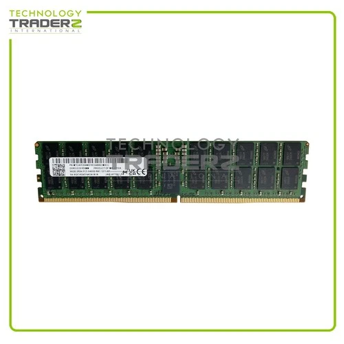 MTC40F204WS1RC64BB2 Micron 96GB DDR5-6400MHz PC5-51200 ECC REG 2RX4 RDIMM Memory