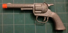 Vntg Die Cast Small Cowboy Toy Cap Gun Made in USA