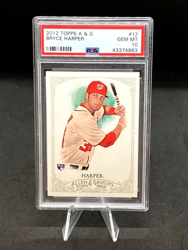 2012 Topps Allen & Ginter's - Bryce Harper #12 (RC) Gem Mint PSA 10