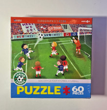 NEW - EuroGraphics Kids Soccer Junior League Puzzle - 60 Pieces Factory Sealed