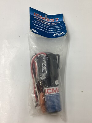 ICM Controls Solid State Relay Overload and Start Capacitor 120V Max 180V ICM857