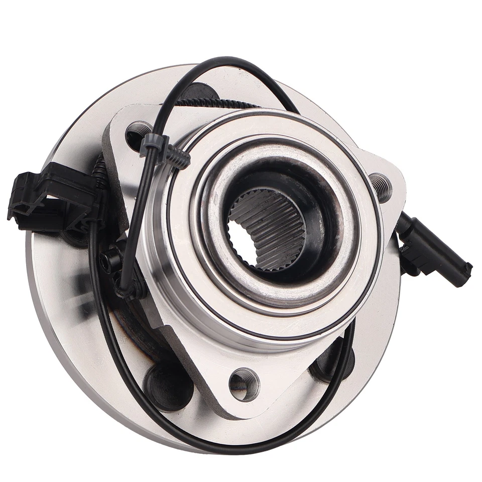 Par de conjuntos de cojinetes de cubo de rueda delantera para Dodge Dakota Mitsubishi Raider 2005-10 Foto 3 de 4