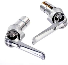 DIA-COMPE BAR END CONTROL “SILVER” Shift Lever Shifters Pair 8/9/10 Speed