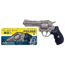 NEW Colt Detective Style Toy Diecast Cap Gun Revolver 33/0