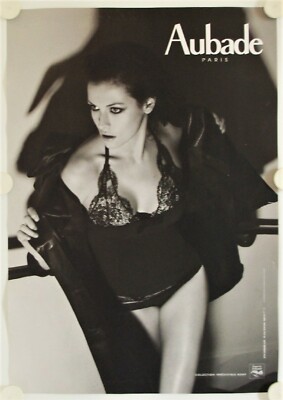 Poster Dessous AUBADE Sammlung UNWIDERSTEHLICH ROMY