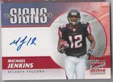 2004 Bowman Michael Jenkins Signs of the Future Rookie Auto RC SF-MJ