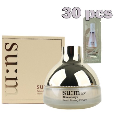 Sum 37 Time Energy feuchte straffende Creme 2,7 Unzen + Elixierserum 30 EA/1 ...