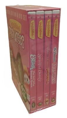 Veggietales Princess Story Collection Special Edition 4 DVD Set