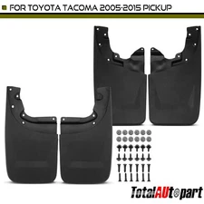 4Pcs Mud Flaps Splash Guards Fender for Toyota Tacoma 05-15 Front & Rear Side