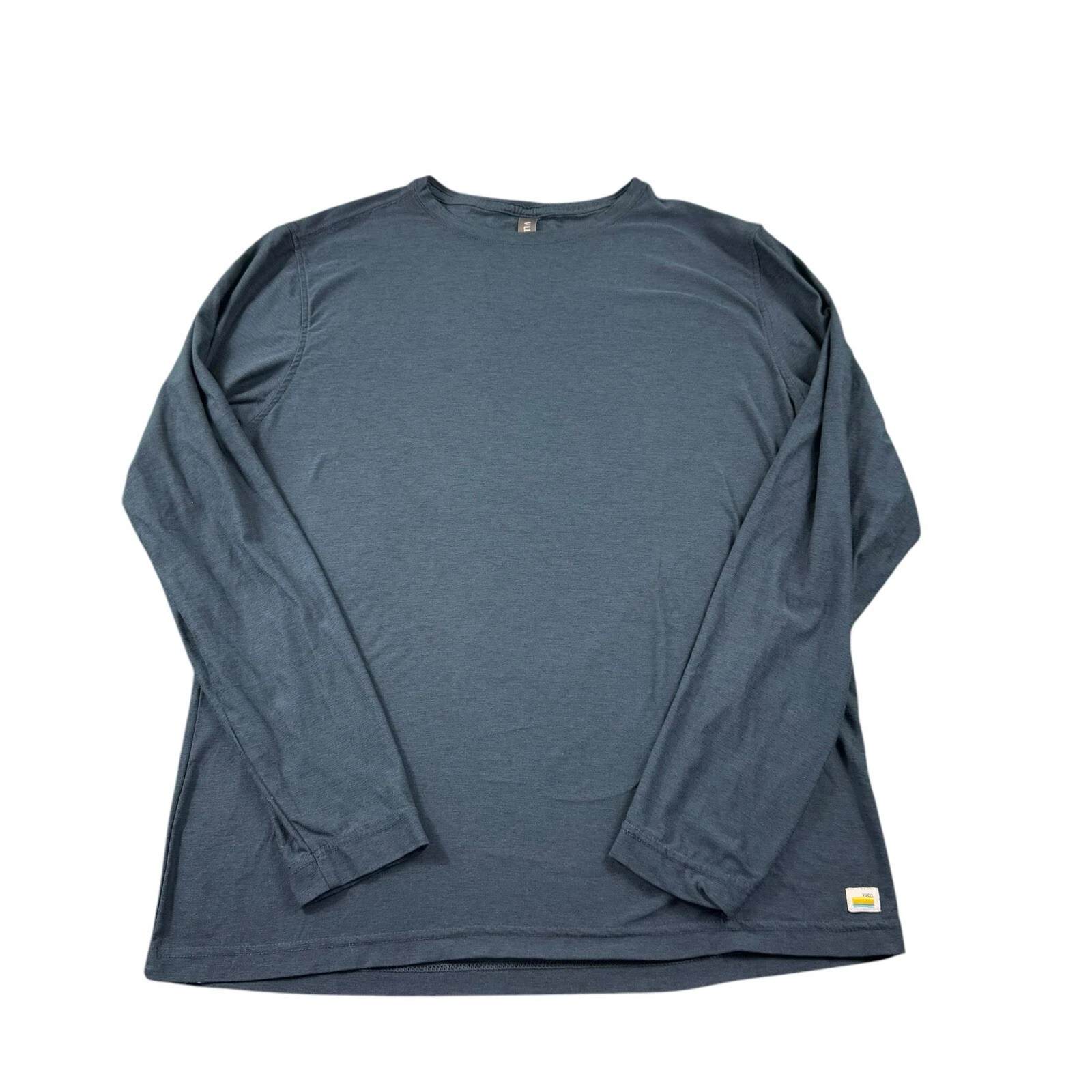 vuori strato tech crew neck long sleeve pullover outdoor shirt