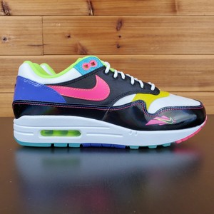 Nike Air Max 1 90s Water Sports Black/Hyper Pink-Yellow Men's Shoes CZ7920  001 | eBay