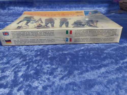 Italeri 301 Model Kit Factory Sealed 1/35 German Artillery Soldiers - Picture 4 of 5