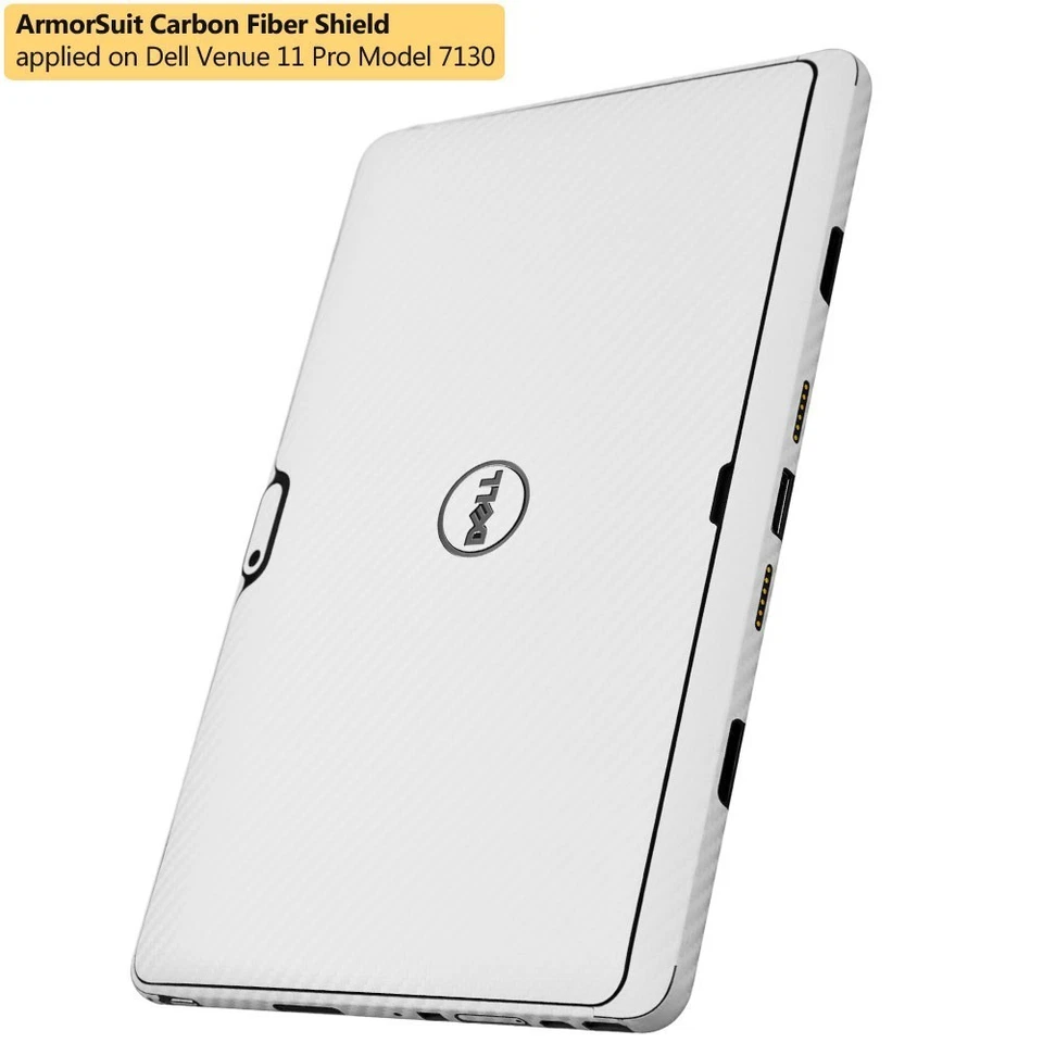 ArmorSuit MilitaryShield Dell Venue 11 Pro 7130 Screen Protector + White Carbon - Image 3 of 4