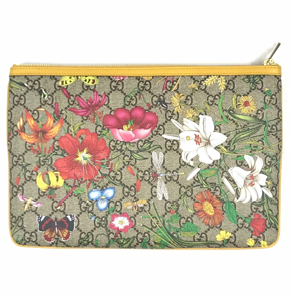 Gucci floral purse sale