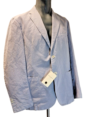 Manteau De Sport En Laine Homme Angelo Nardelli Italie 42 - Couleur Cuivre, Coupe Régulière à 2 Boutons