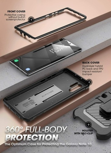 SUPCASE Nuovo per Samsung Galaxy Note10+ Plus, custodia cavalletto robusta cover - Foto 2 di 32