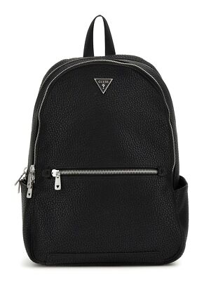 GUESS Torino Rounded Backpack Rucksack Rucksack Black schwarz Neu