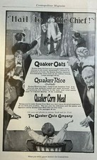 1907 Advertisement Quaker Oats Cereal Hail to the Chief
