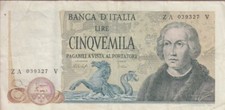 Italy P102c-9327 5,000 5.000 5000 Lire 10.11.1977,FINE-VERY FINE WE COMBINE 2001