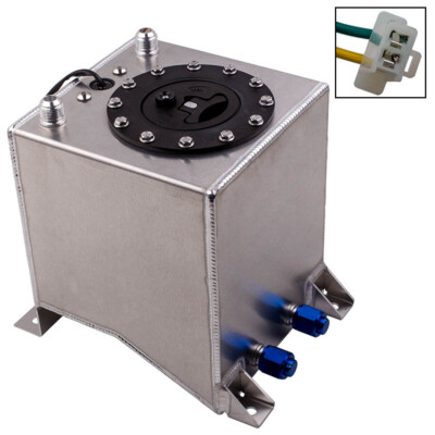 10L Kraftstofftank Binzintank 2.5-Gallonen-Aluminium-Brennstoffzellentank