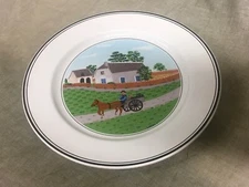 2 Villeroy & Boch Design Naif 8-1/4" Salad Plates Going to Market