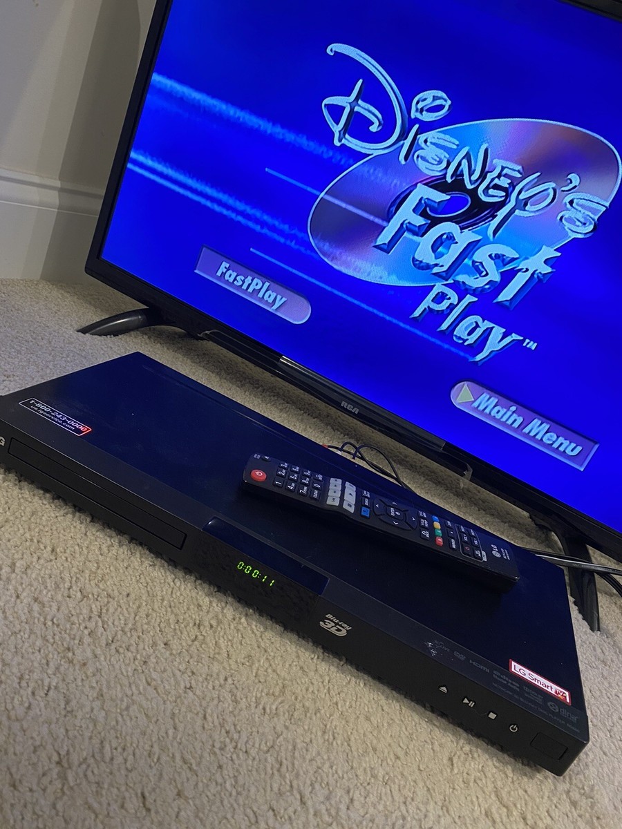 LG BD650 Blu Ray DVD Disc Player 1080p HDMI Tested and