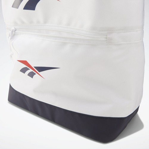 Front Loader Vector Graphics Reebok X1709 Classics Repeat Vector White Backpack | eBay