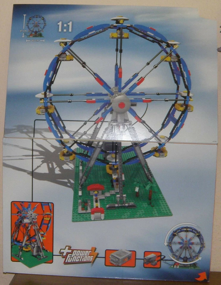 Lego Creator 4957 3in1 Riesenrad 100% komplett mit Originalkarton und Anleitung - Bild 3 von 3