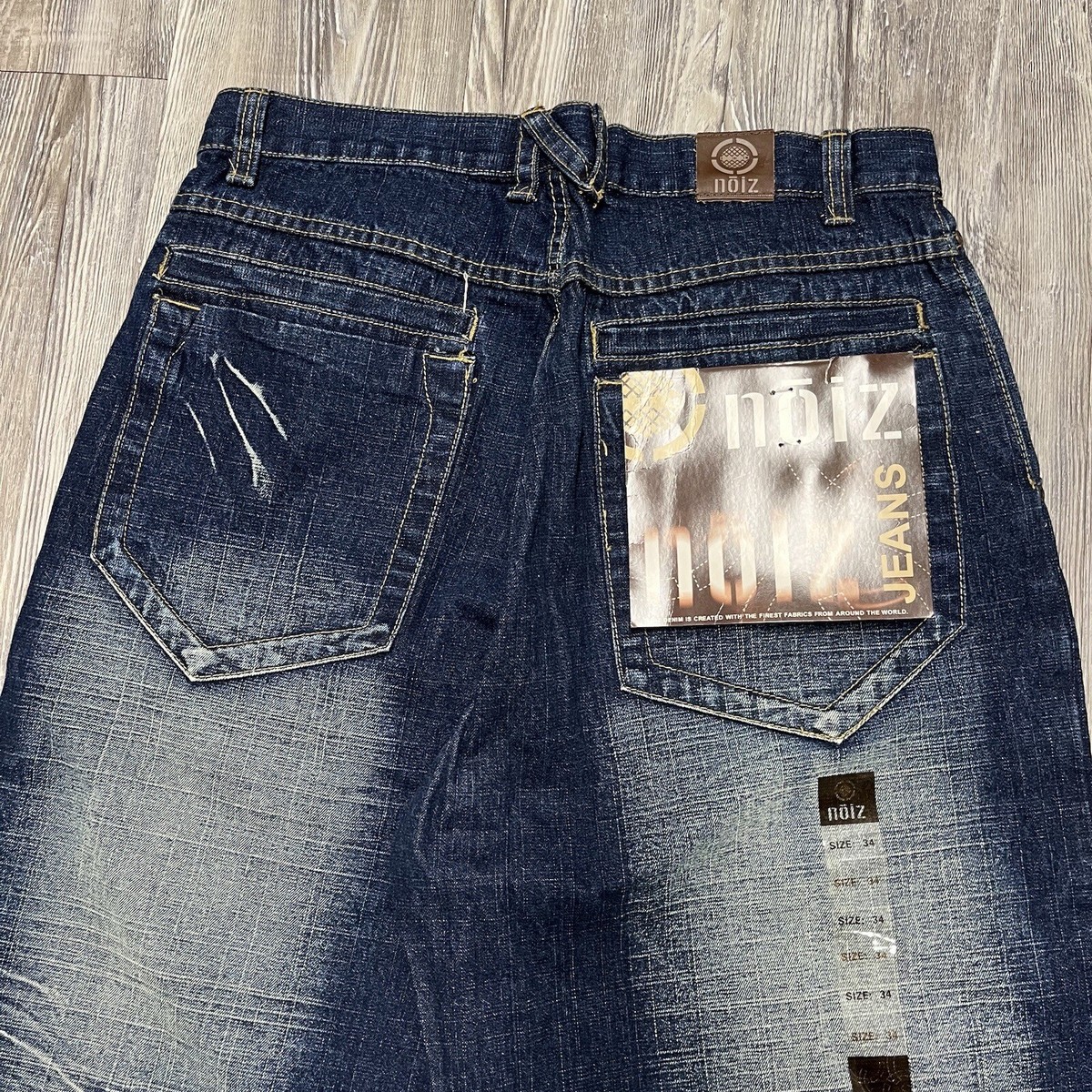 Y2K Vintage Jorts Noiz Jeans Long 3/4 Denim Baggy Shorts Y2K Vintage Jorts Noiz Jeans Long 3/4 Denim Baggy Shorts