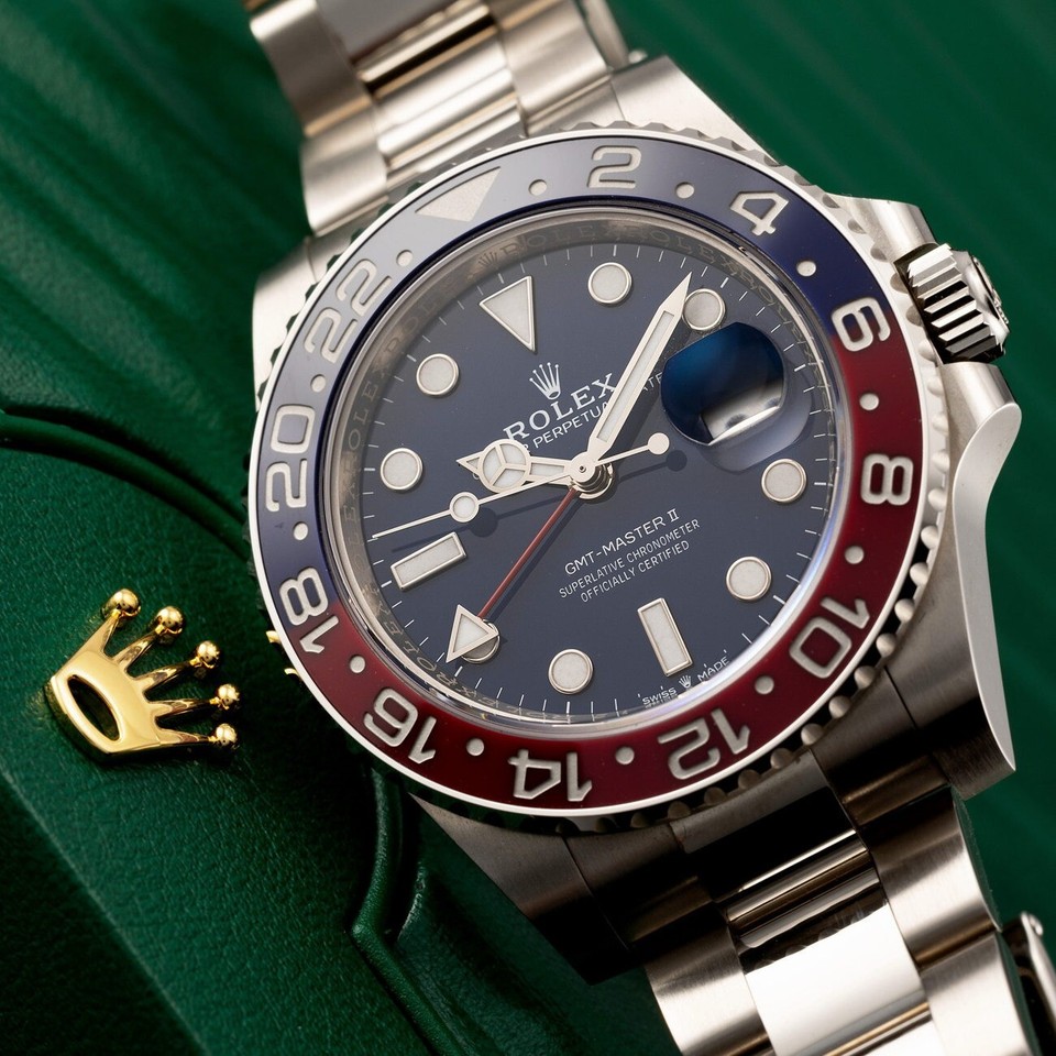 Rolex GMT Master II 126719BLRO eBay