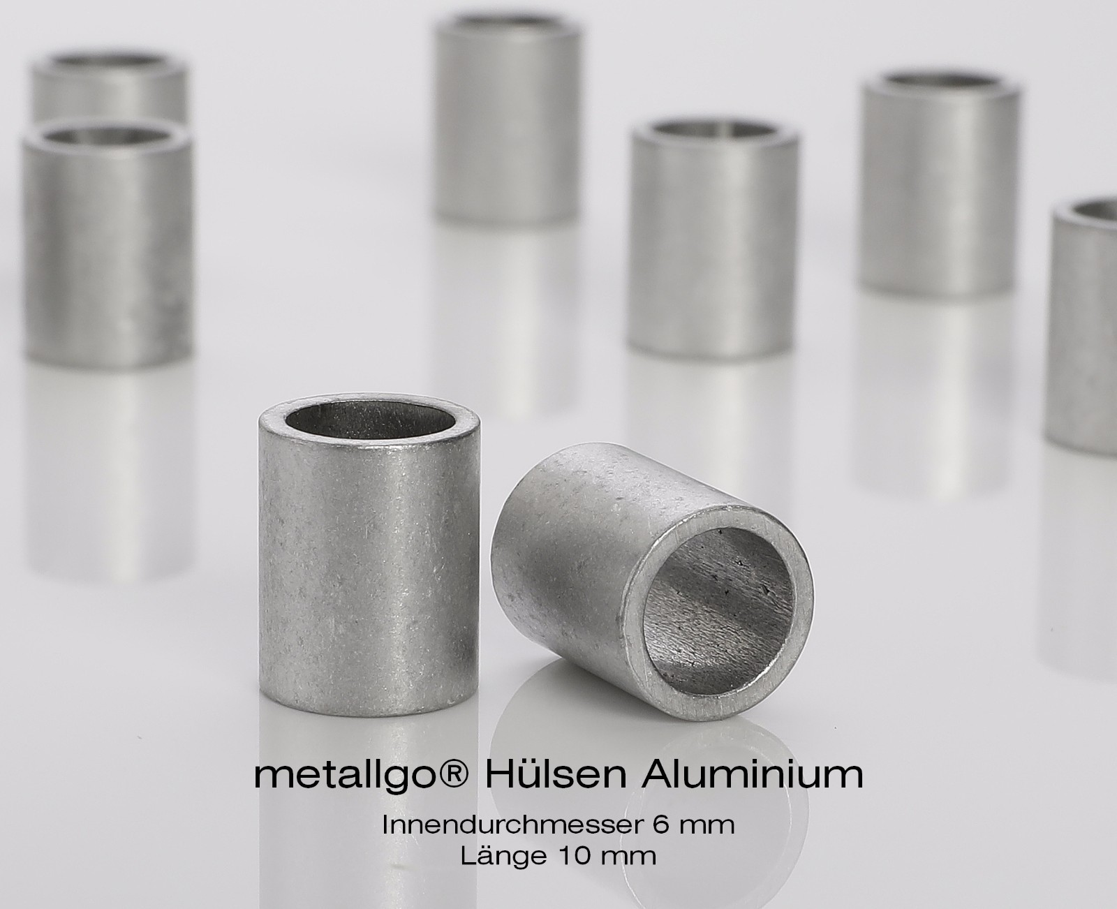 5 Pezzi) Manicotti Distanziatori In Alluminio Per M6 - Foto 5