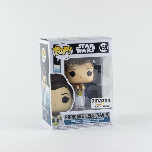 Funko Pop #459 Princess Leia Yavin Amazon Exclusive In Hand Ready To Ship! - Picture 2 of 2